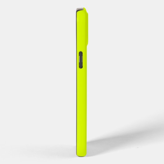 Chartreuse Gele Naam Fluorescerende Neonkleur Case-Mate iPhone Case (Achterkant / Rechts)