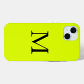Chartreuse Gele Naam Fluorescerende Neonkleur Case-Mate iPhone Case (Achterkant (horizontaal))