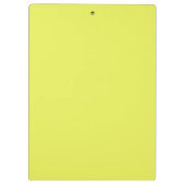 Chartreuse gepersonaliseerde naam terug naar schoo klembord (Achterkant)