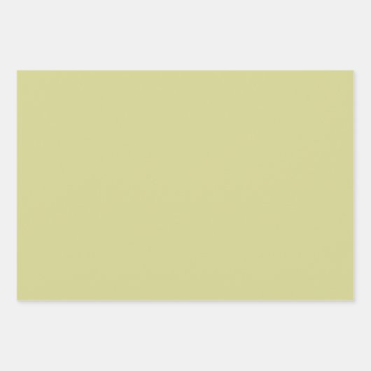 Chartreuse Gingham Inpakpapier Vel (Voorkant 3)