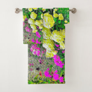 Chartreuse Green Limelight Hydrangea Garden Bad Handdoek