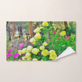 Chartreuse Green Limelight Hydrangea Garden Bad Handdoek (Handdoek)