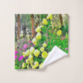 Chartreuse Green Limelight Hydrangea Garden Bad Handdoek (Wasdoekje)