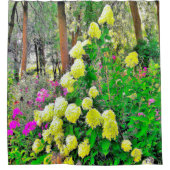 Chartreuse Green Limelight Hydrangea Garden Douchegordijn (Voorkant)