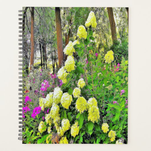 Chartreuse Green Limelight Hydrangea Garden Planner (Voorkant)