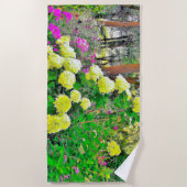 Chartreuse Green Limelight Hydrangea Garden Strandlaken (Voorkant)