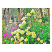 Chartreuse Green Limelight Hydrangea Garden Tafelkleed (Voorkant (Horizontaal))