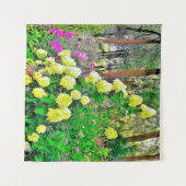 Chartreuse Green Limelight Hydrangea Garden Wandkleed (Voorkant (horizontaal))