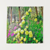 Chartreuse Green Limelight Hydrangea Garden Wandkleed (Voorkant)