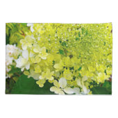 Chartreuse Green, Limelight Hydrangea Kussensloop (Achterkant)