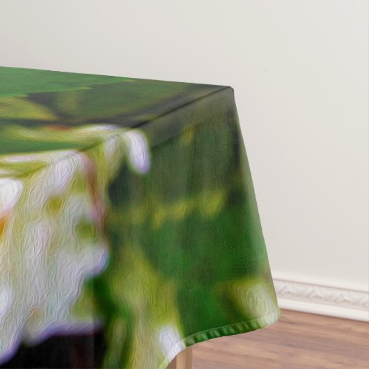 Chartreuse Green, Limelight Hydrangea Tafelkleed (Voorbeeld)