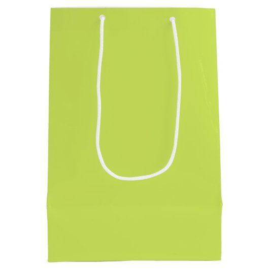 Chartreuse Greenery Medium Cadeauzakje (Achterkant)