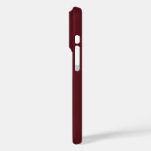 Chartreuse Groen en Bourgondië Strepen Patroon Case-Mate iPhone Case (Achterkant / Links)