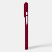 Chartreuse Groen en Bourgondië Strepen Patroon Case-Mate iPhone Case (Achterkant / Links)