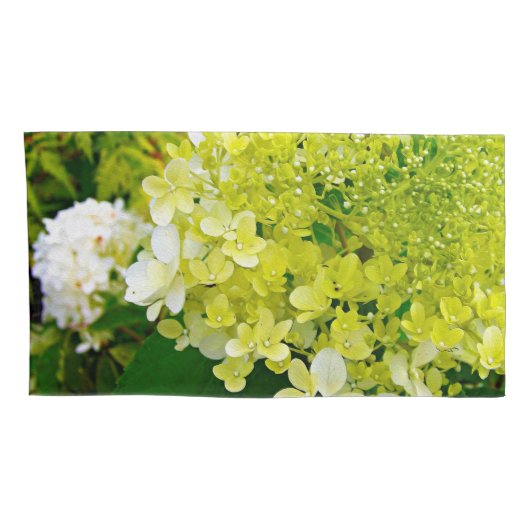 Chartreuse Groen, Limelight Hydrangea, Kussensloop (Achterkant-Rechts)