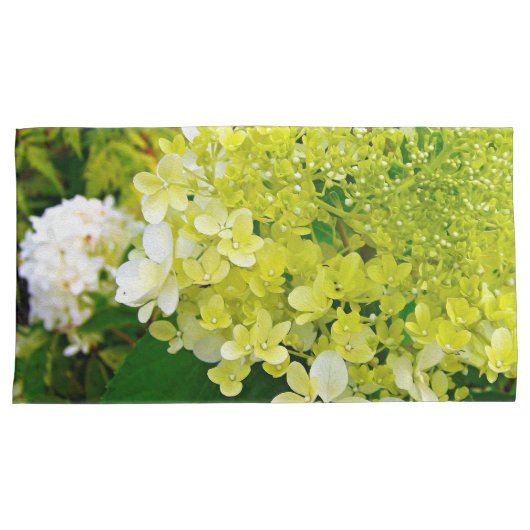 Chartreuse Groen, Limelight Hydrangea, Kussensloop (Voorkant-Rechts)