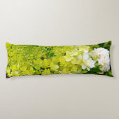 Chartreuse Groen, Limelight Hydrangea, Lichaamskussen (Achterkant)