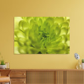 Chartreuse Groene Moeder Omwikkelde Canvas Afdruk (Insitu (Woonkamer))