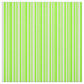 Chartreuse & lichtgeel gevoerd patroon stof (Swatch)