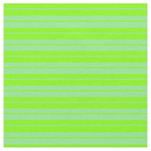 Chartreuse & Light Green Lined/Striped Patroon Stof (Close Up)