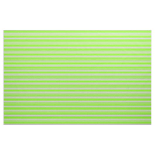 Chartreuse & Light Grey Pattern Stof (Yard (91,4 cm))