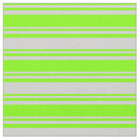 Chartreuse & Light Grey Pattern