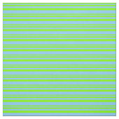 Chartreuse & Light Sky Blue Colour Lines Stof (Swatch)