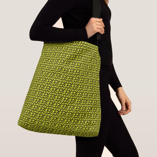 Chartreuse M-L Crossbody Tas (Dichtbij)