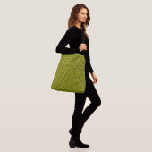 Chartreuse M-L Crossbody Tas (Op model)