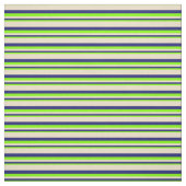 Chartreuse, Midnight Blue en Tan Pattern Stof (Swatch)