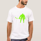 Chartreuse, Neon Green Hockey T-shirt (Voorkant)