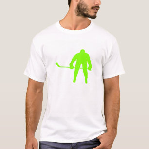 Chartreuse, Neon Green Hockey T-shirt