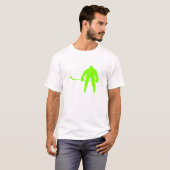 Chartreuse, Neon Green Hockey T-shirt (Voorkant volledig)