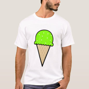 Chartreuse, Neon Green Ice Cone T-shirt