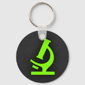Chartreuse, Neon Green Microscope Sleutelhanger (Voorkant)