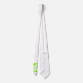Chartreuse, Neon Green Rugby Stropdas (Achterkant)