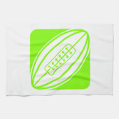 Chartreuse, Neon Green Rugby Theedoek (Horizontaal)