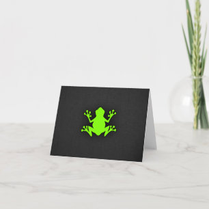Chartreuse, Neon Groene Kikker Kaart
