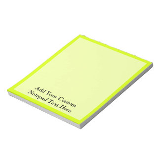 Chartreuse Notitieblok