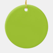 Chartreuse off-road utility vehicle 7-sleuf grille keramisch ornament (Achterkant)