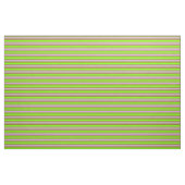 Chartreuse, Plum en Brown Stripes Pattern Stof (Yard (91,4 cm))