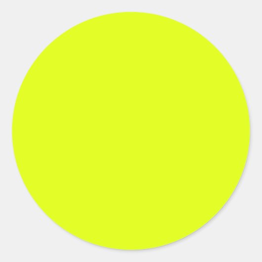 Chartreuse Ronde Sticker (Voorkant)
