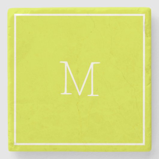 Chartreuse Sandstone Onderzetter (Voorkant)