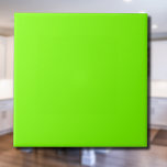 Chartreuse Solid Color | Klassiek | Elegant Tegeltje<br><div class="desc">Chartreuse Solid Color | Klassiek | Elegant | Trendy | Stijlvol | Cadeau</div>