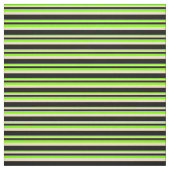 Chartreuse, Tan & Black Lines Stof (Swatch)