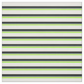 Chartreuse, Tan, Dark Slate Grey, Zwart en Wit Stof (Swatch)