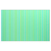 Chartreuse, Tan en Cyaan Lined/Striped Pattern Stof (Fat Quarter)