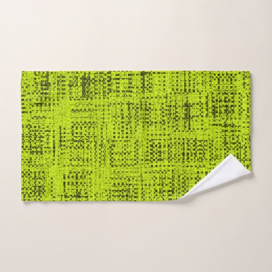 Chartreuse Tweed Bad Handdoek (Handdoek)