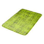 Chartreuse Tweed Badmat (Gekanteld)