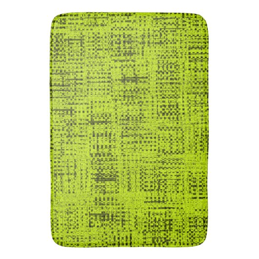 Chartreuse Tweed Badmat (Voorkant Verticaal)